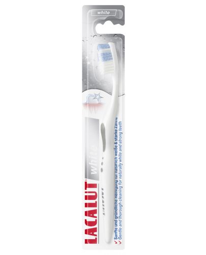 Lacalut White Избелваща четка за зъби - 1