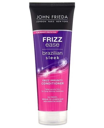 John Frieda Frizz Ease Балсам за коса Brazilian Sleek, 250 ml - 1