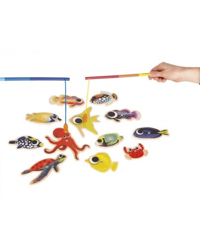 Детска игра Janod - Тропически риболов - 3