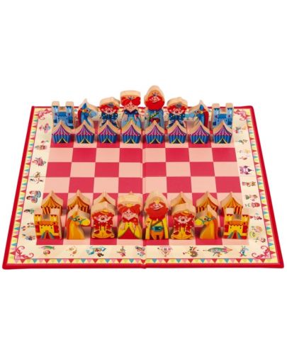 Детска класическа игра Janod Carrousel - Шах - 2