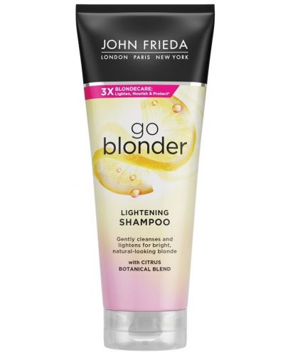 John Frieda Go Blonder Изсветляващ шампоан, 250 ml - 1