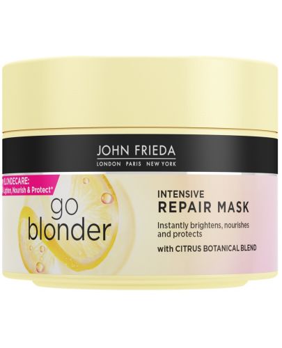 John Frieda Go Blonder Възстановяваща маска за коса, 250 ml - 1