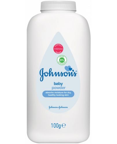Бебешка пудра Johnson's, 100 g - 1