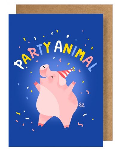 Картичка Party animal - 1