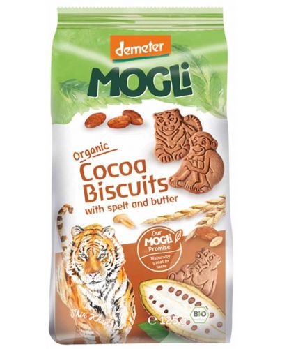 Какаови бисквити Mogli - 125 g  - 1