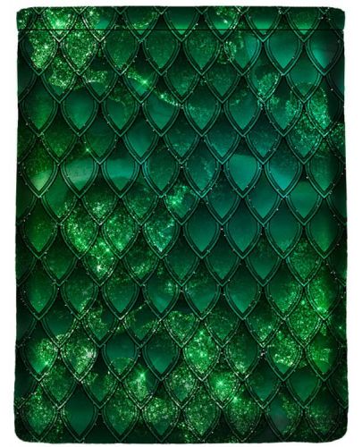 Калъф за книга Dragon treasure - Emerald Green - 1