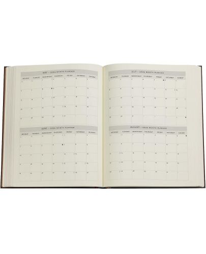 Календар-бележник Paperblanks Restoration - Ultra, 80 листа, 2024 - 5