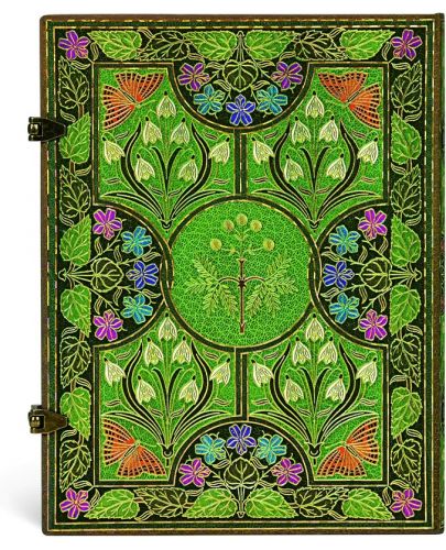  Календар-бележник Paperblanks Poetry in Bloom - Ultra, 18 x 23 cm, 72 листа, 2024 - 2