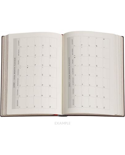  Календар-бележник Paperblanks Granada Turquoise - Midi, 13 x 18 cm, 80 листа, 2024 - 6