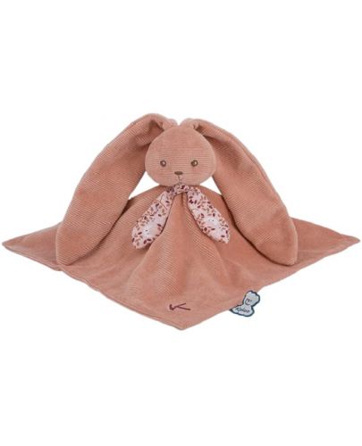 Кърпичка за гушкане Kaloo - Зайче, Terracotta, 30 сm - 1