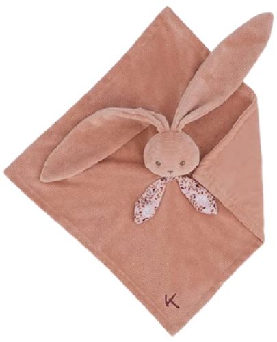Кърпичка за гушкане Kaloo - Зайче, Terracotta, 30 сm - 3