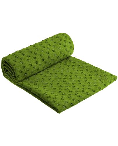 Кърпа постелка за йога Maxima, 180 х 61 cm, зелена - 1