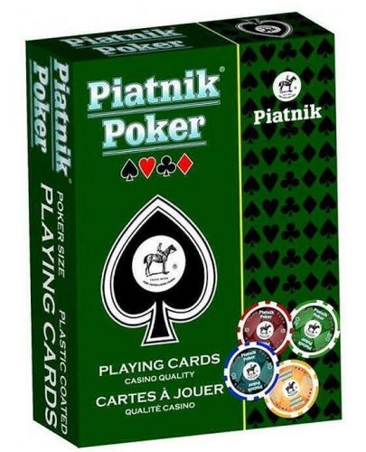 Карти за покер Piatnik - Червени - 1