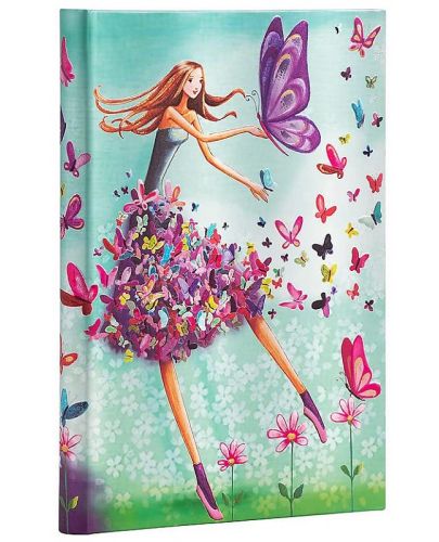  Календар-бележник Paperblanks Summer Butterfly - Midi, 13 x 18 cm, 72 листа, 2024 - 1