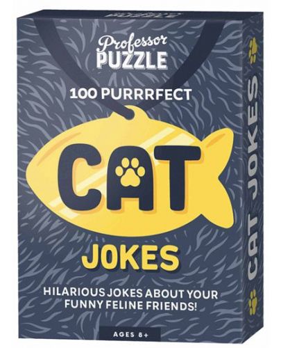 Карти Professor Puzzle - Cat Jokes - 1