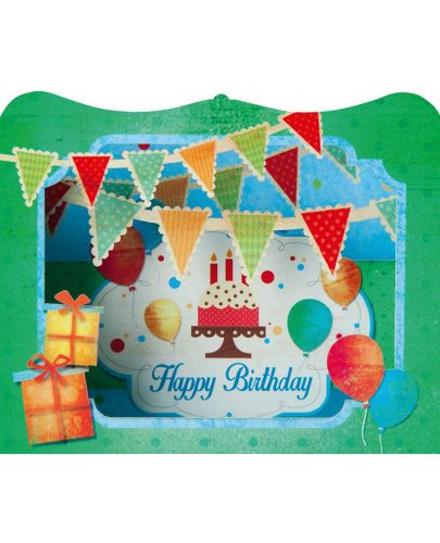 Картичка Gespaensterwald 3D - Happy Birthday Party - 2