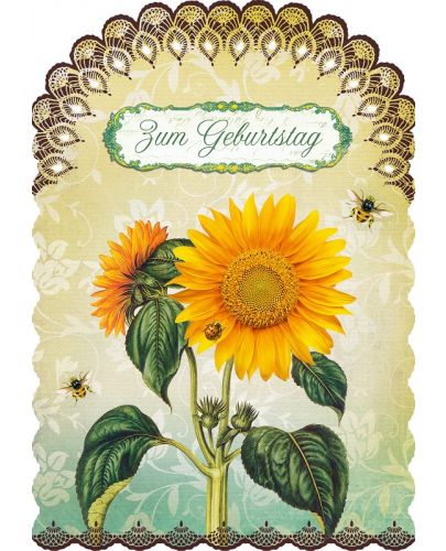 Картичка Gespaensterwald Romantique - Слънчоглед - 1