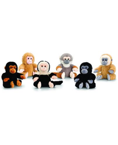 Плюшена играчка Keel Toys - Маймунка, асортимент, 12 cm - 1