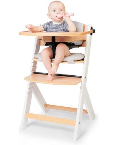 KinderKraft столче за хранене + възглавница ENOCK бяло - 8