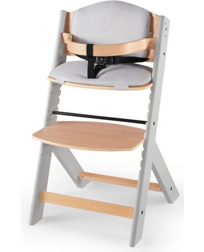 KinderKraft столче за хранене + възглавница ENOCK сиво - 3