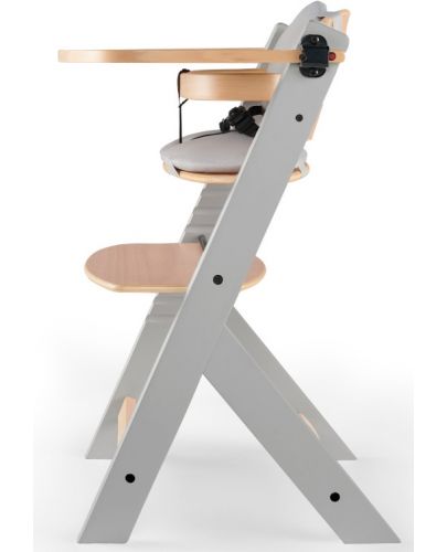 KinderKraft столче за хранене + възглавница ENOCK сиво - 5