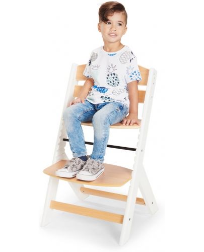 KinderKraft столче за хранене + възглавница ENOCK сиво - 8