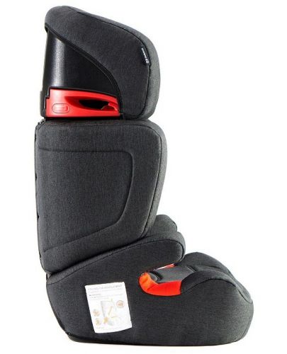 Столче за кола KinderKraft Junior Fix - Черно, с IsoFix, 15-36 kg - 4