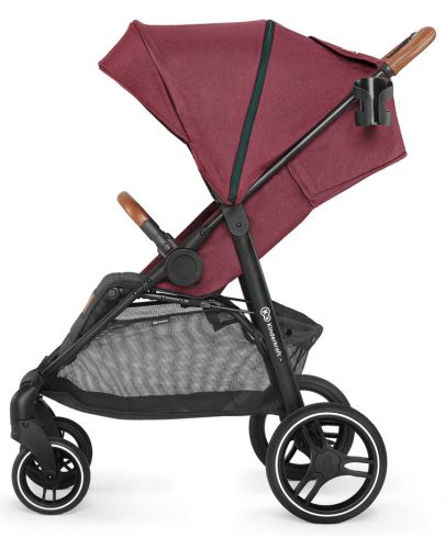 Бебешка количка KinderKraft Grande 2020 - С червен сенник - 4