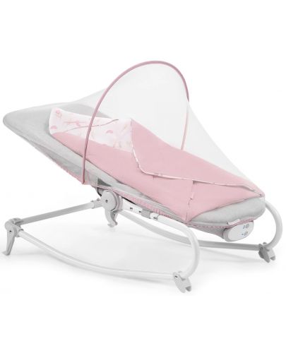Бебешки шезлонг с вибрация KinderKraft Felio 2020 - С мелодии, розов - 5