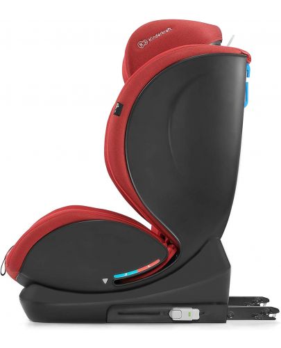 Столче за кола KinderKraft My Way - Червено, с IsoFix, 0-36 kg - 4