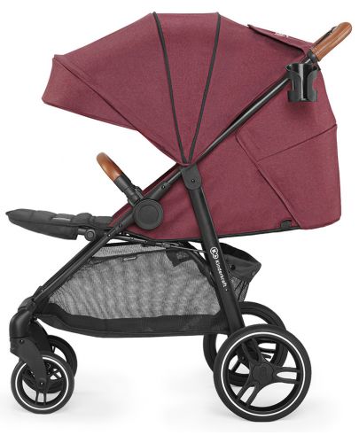 Бебешка количка KinderKraft Grande 2020 - С червен сенник - 5