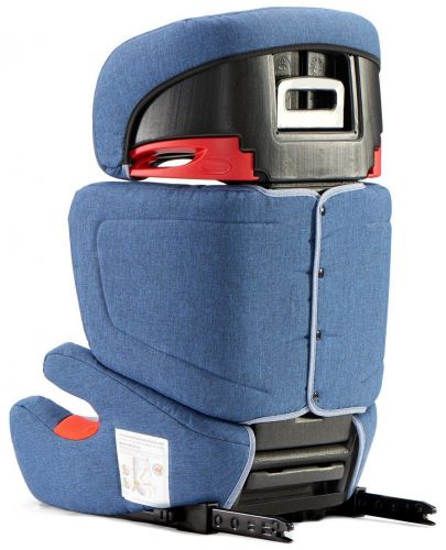 Столче за кола KinderKraft Junior - Синьо, с IsoFix, 15-36 kg - 7