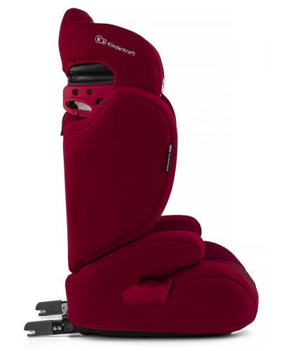 Столче за кола KinderKraft Xpand - Червено, с Isofix, 15-36 kg - 6