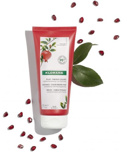 Klorane Pomegranate Балсам за боядисана коса, 200 ml - 3