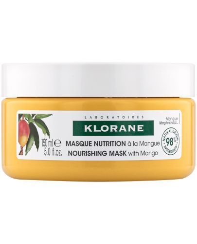 Klorane Mango Хидратираща маска, 150 ml - 1