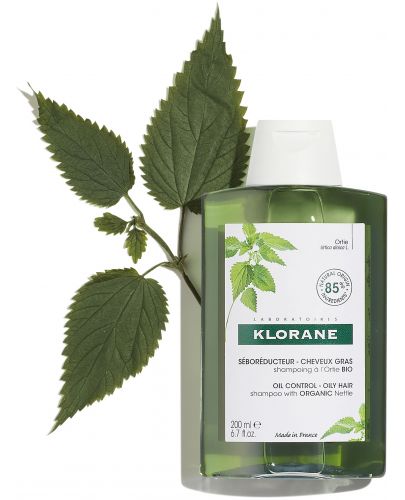 Klorane Nettle Себорегулиращ шампоан, 200 ml - 3