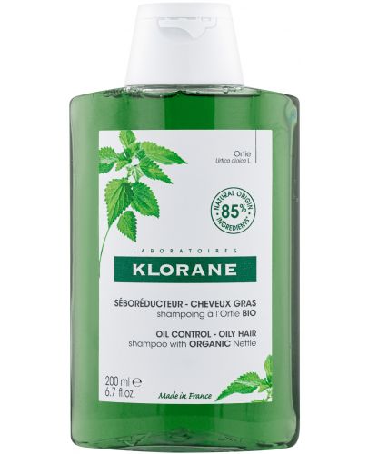 Klorane Nettle Себорегулиращ шампоан, 200 ml - 1