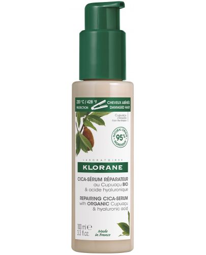 Klorane Cupuacu Възстановяващ цика серум за коса, 100 ml - 1