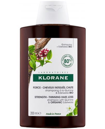Klorane Quinine Шампоан против косопад, 200 ml - 1