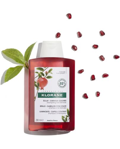 Klorane Pomegranate Шампоан за боядисана коса, 200 ml - 3