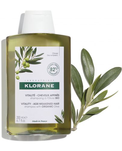 Klorane Olive Уплътняващ шампоан, 200 ml - 3