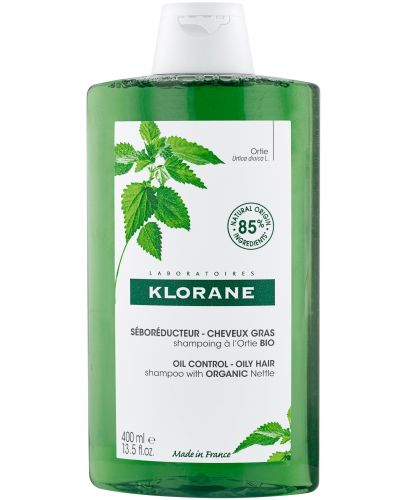 Klorane Nettle Себорегулиращ шампоан, 400 ml - 1