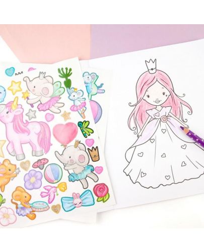 Книжка за оцветяване Depesche TopModel - Princess Mimi - 4