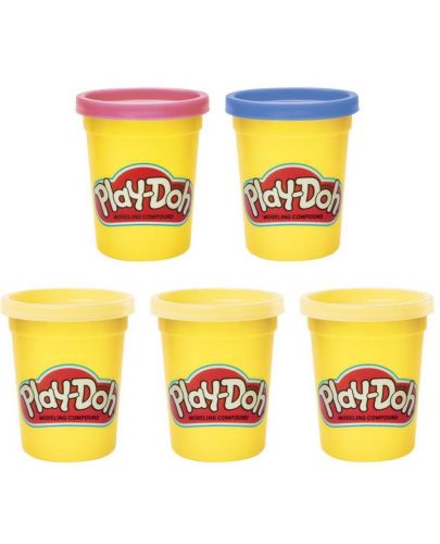 Комплект за моделиране Hasbro - Play-Doh, Цветове от щастие - 2