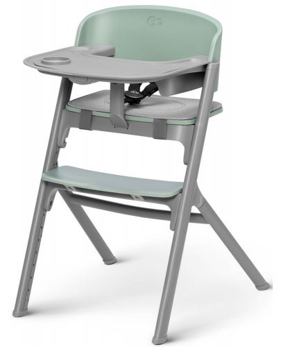 Комплект столче за хранене и шезлонг KinderKraft - Livy и Calmee, зелени - 2