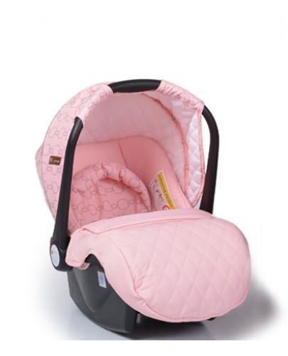 Комбинирана детска количка Cangaroo - Noble 3 в 1, розова - 5