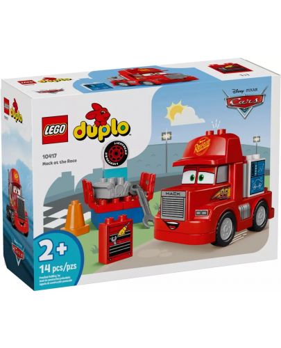 Конструктор LEGO Duplo - Мак на състезание (10417) - 1