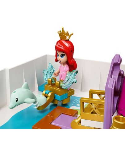 Конструктор Lego Disney Princess - Приказното приключение на Ариел, Бел, Тиана и Пепеляшка (43193) - 9