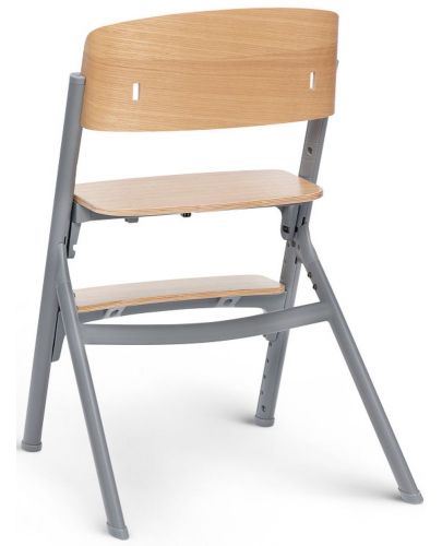 Комплект столче за хранене и шезлонг KinderKraft - Livy и Calmee, дървени - 5