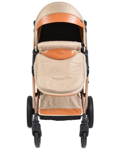Комбинирана детска количка Moni - Sofie, бежова - 3